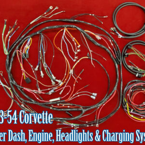 1953-54 Corvette Wiring Harnesses | YnZ's Yesterday's Parts