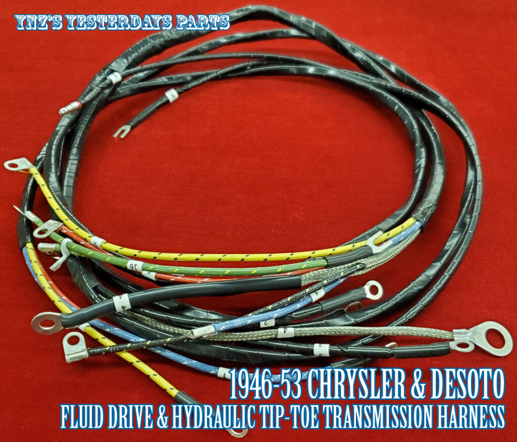 Chrysler Wiring Harnesses | YnZ's Yesterday's Parts